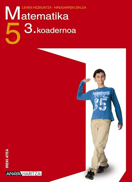 Portada de Matematika 5. Koadernoa 3