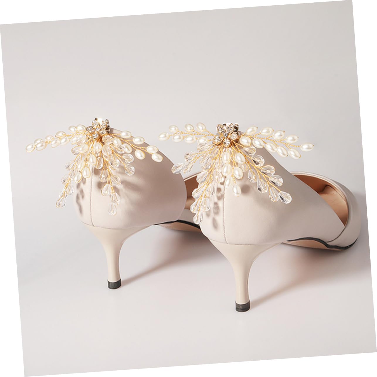 VALICLUD 8pezzi Fibbia Decorativa Per Scarpe Sposa Di Ciondoli Eleganti Con Brillantini e Perle Accessori Per Scarpe Da Cerimonia e Festa