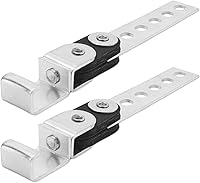 JoytraceParts 2-Pack Swivel Exhaust Hangers - Universal Rotating Muffler Brackets for 2-3.5" Pipes, 50lbs Capacity