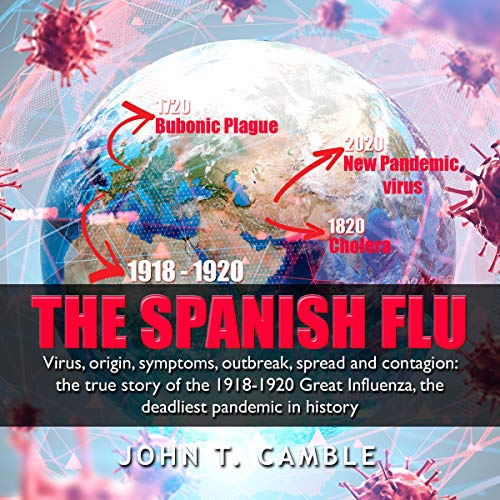 Cover art for The Spanish Flu: Virus, Origin, Symptoms, Outbreak, Spread and Contagion: The True Story of The 1918-1920 Great Influenza, the Deadliest Pandemic in History