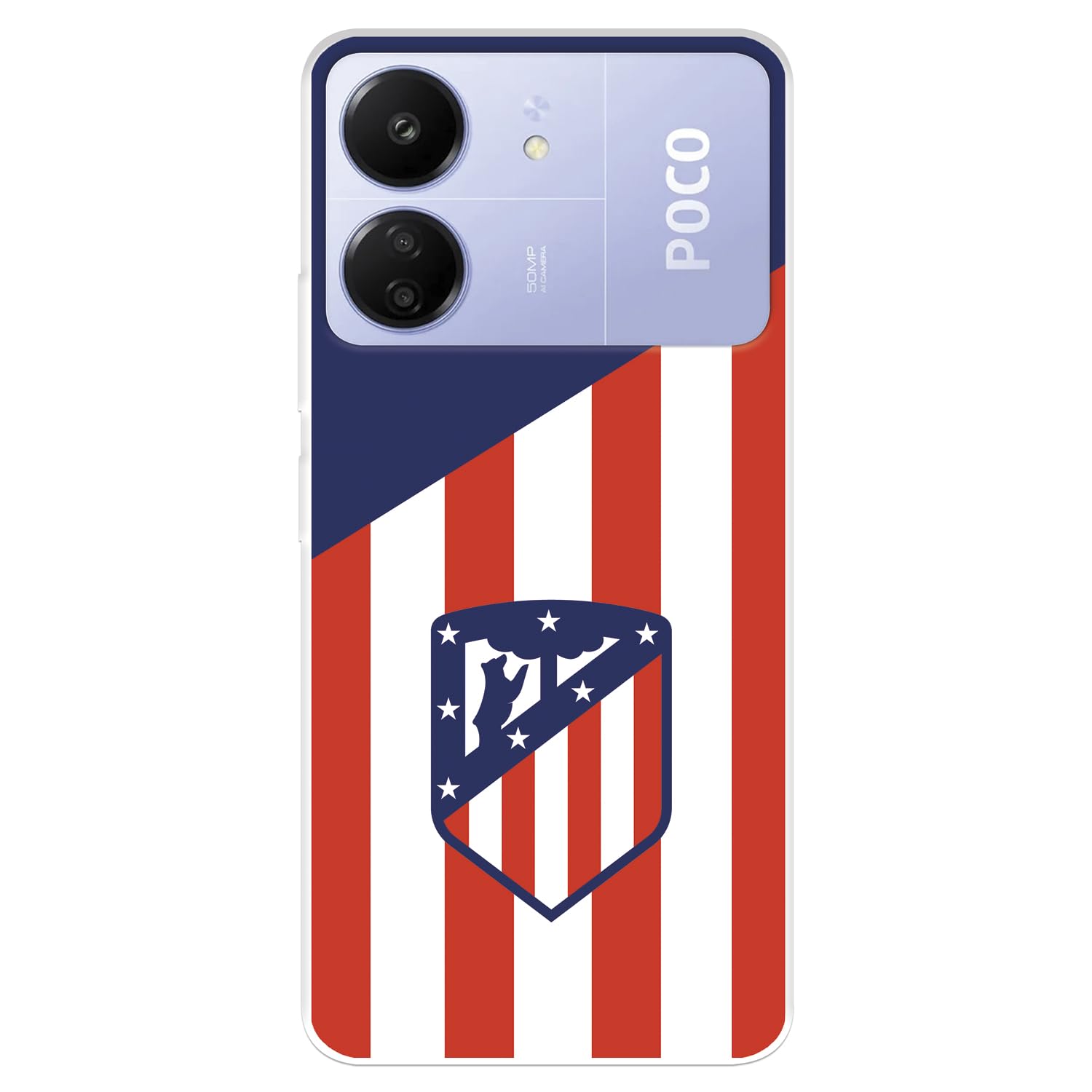 Custodia per Xiaomi Redmi 13C - Poco C65 Dell'Atletico Di Madrid Scudo