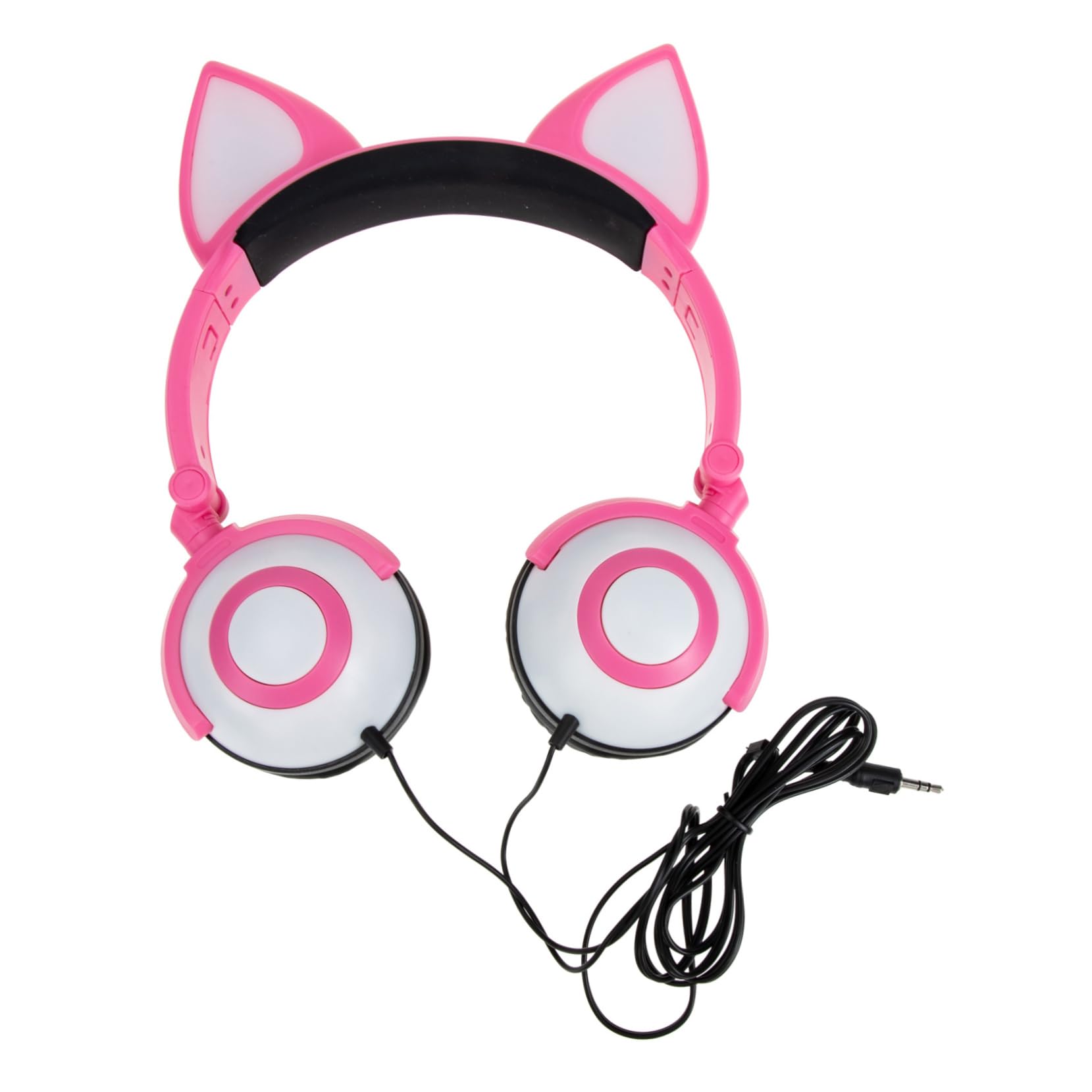 Uonlytech Gatto Cuffie 5 Orecchie Jack per 3, Mm Bambini