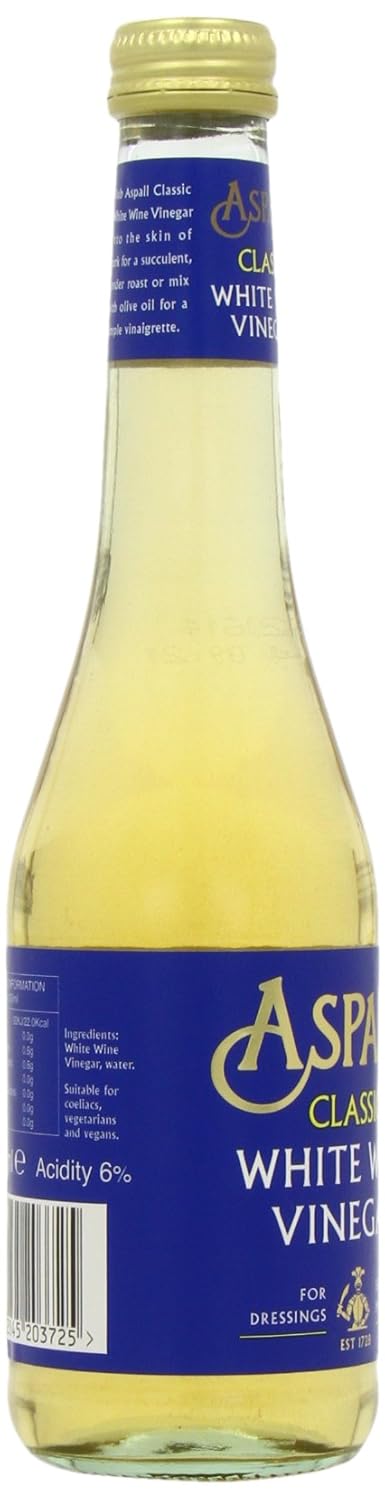 Aspall White Wine Vinegar 350 ml (Pack of 6)