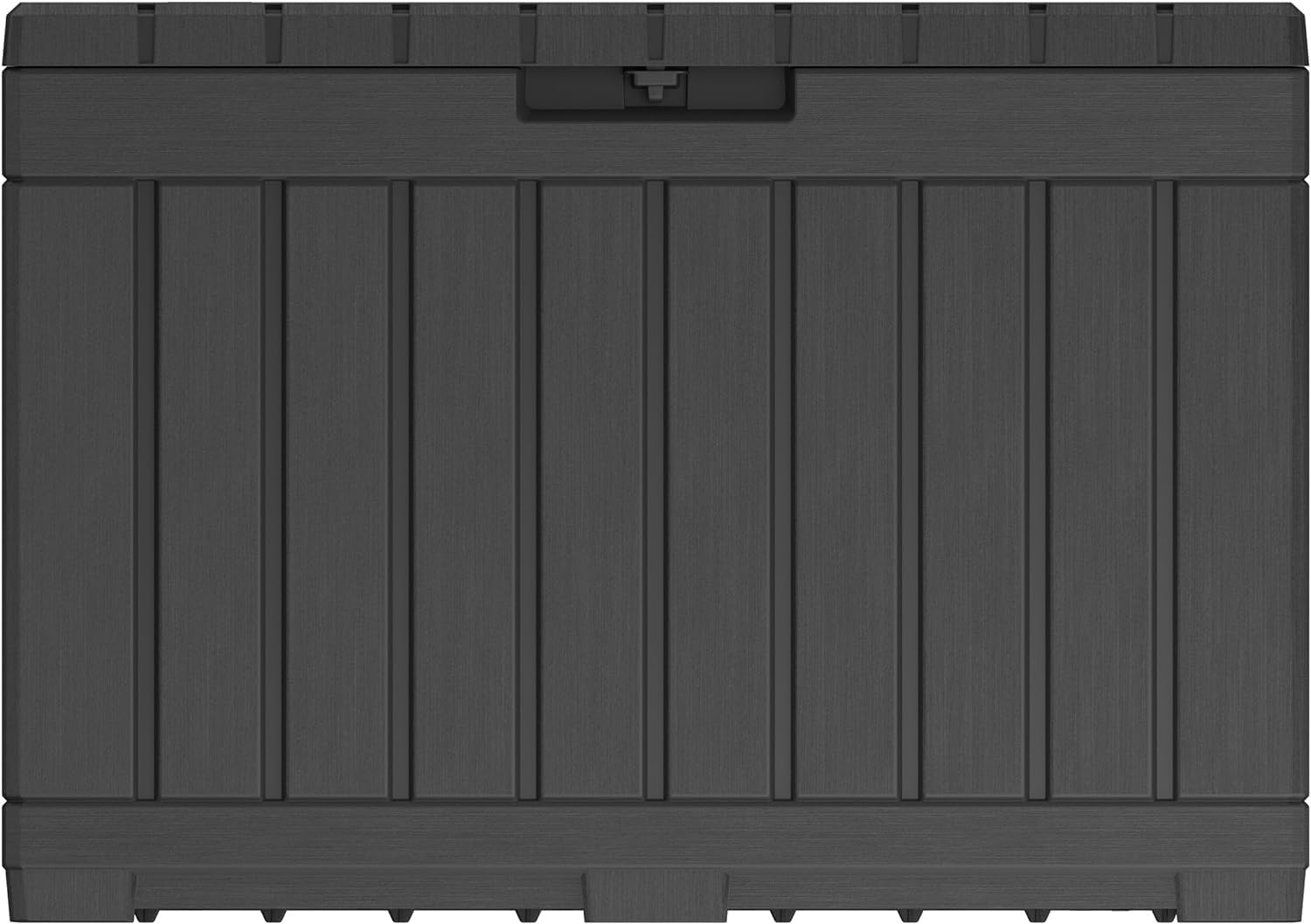 Koll Living Boîte de jardin de 190 ou 350 litres - Boîte de rangement compacte avec beaucoup d'espace pour les coussins de siège, les outils de jardin ou les jouets pour enfants - Garde le contenu au