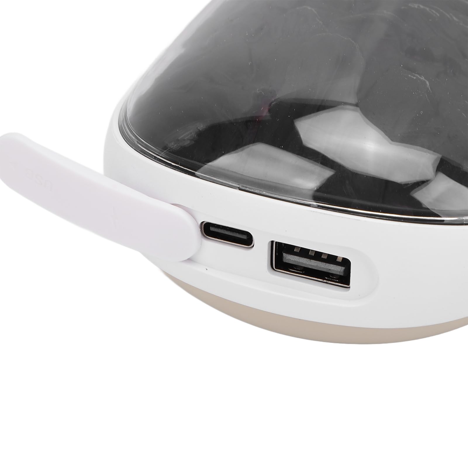 Scaldamani Elettrico Ricaricabile 3 in 1, Scaldamani Elettrico Ricaricabile da 10000 MAh con Ricarica Rapida di Tipo C e 3 modalità di Temperatura, per Campeggio All'aperto, Viaggi Invernali,