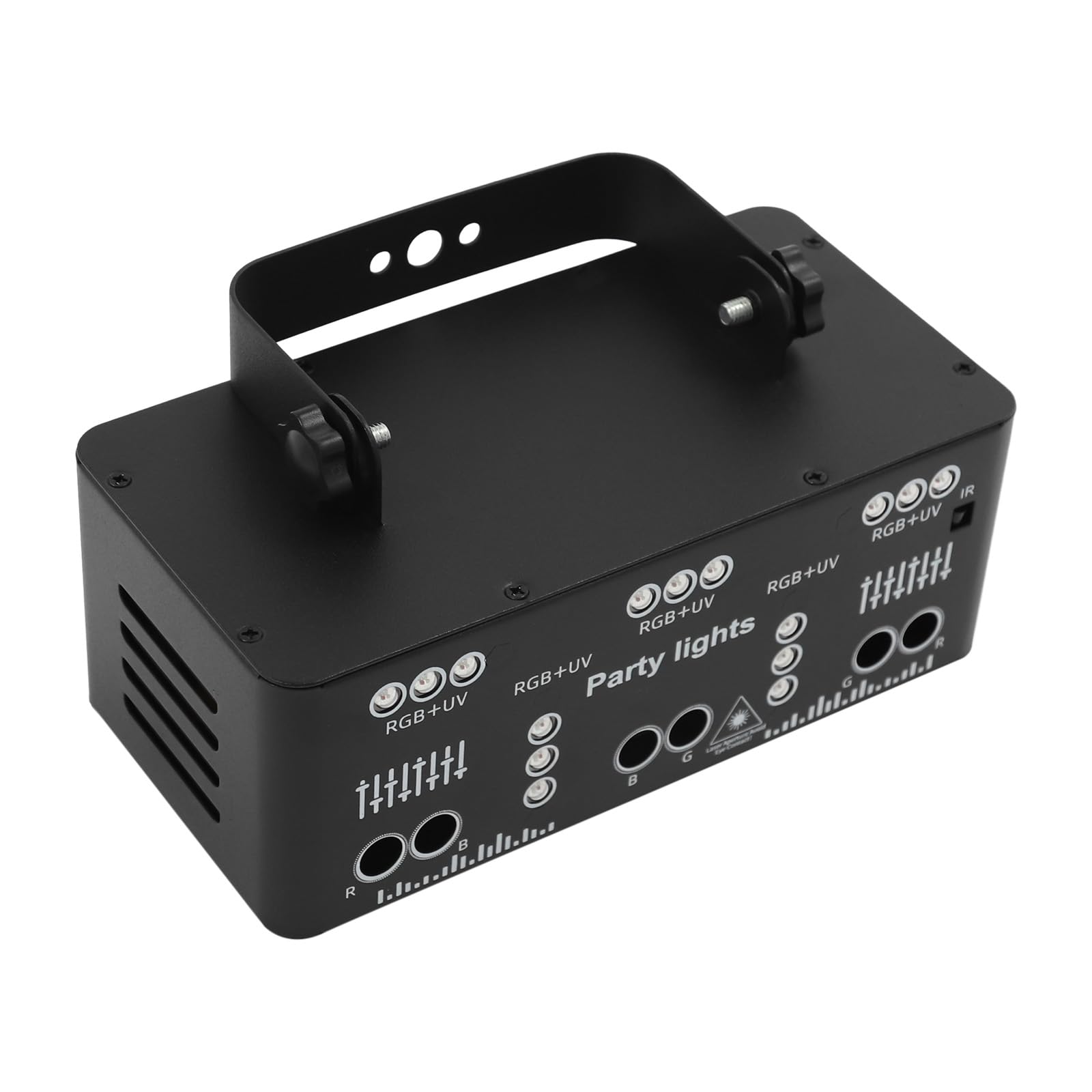 Jeu De Lumière DJ LED, RGB, Laser, Télécommande, 21 Effets, Portable