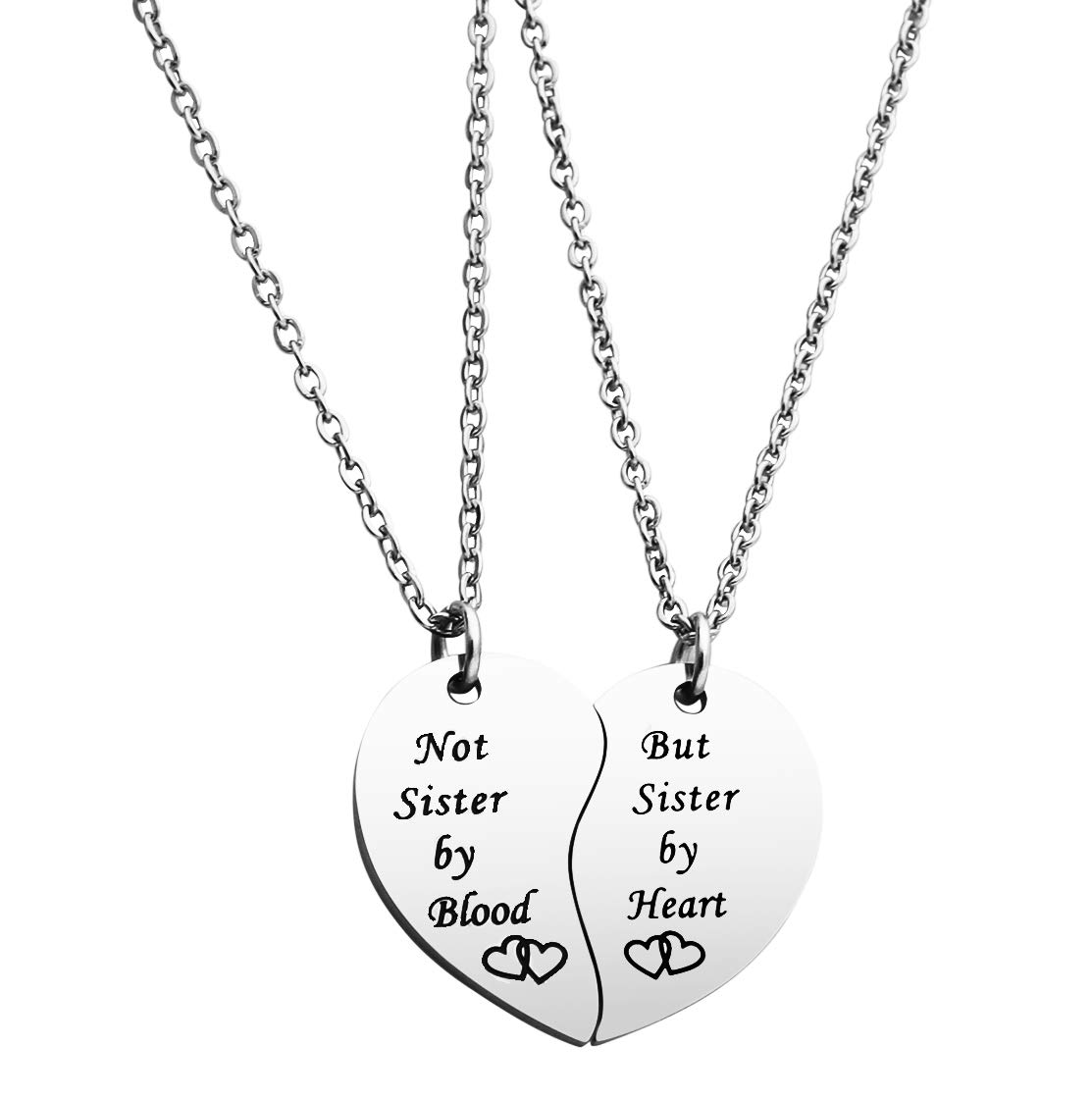 Jingmaruo Bff Necklace Set For 2 Best Friends Like Us Stay Close At Heart Set Of 2 Bestie Gift Sister Necklace Long Distance Friendship Gift, Metal, For Girl (B08NFRMSGT) Amazon Price History, Amazon Price Tracker