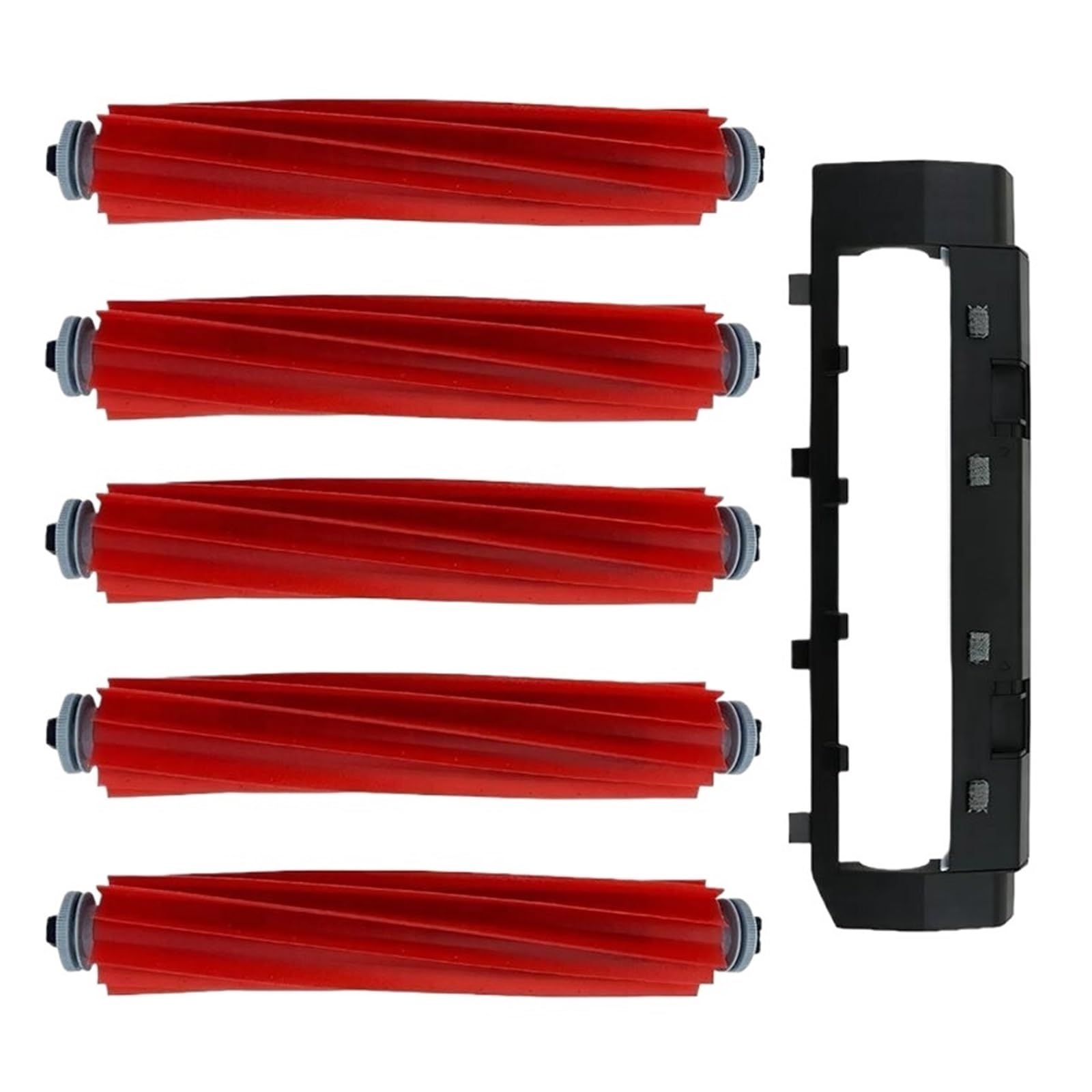 HIZON A65T-Main Brush Cover Rubber Main Brush，Compatible For Roborock，Q Revo,Qrevo Maxv,QrevoS,QrevoPro,QV 35A,QrevoPlus Vacuum