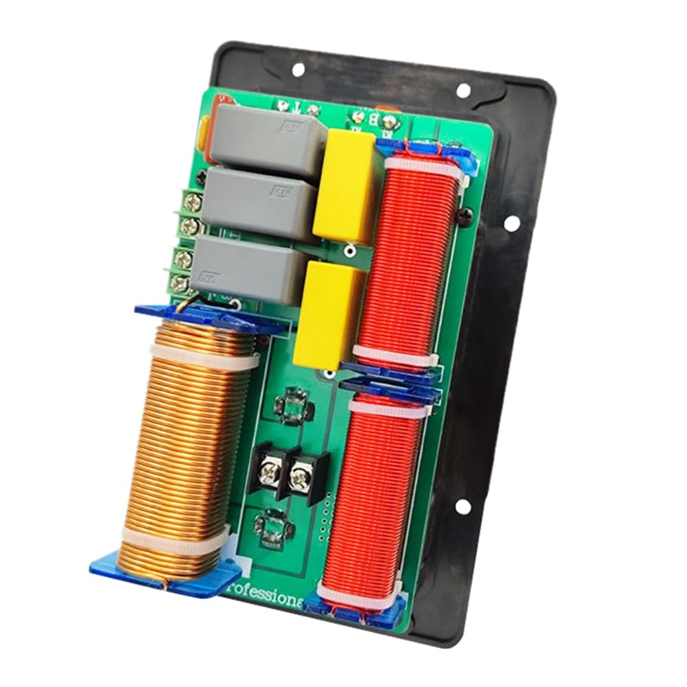 800 W 2 Voies Haut-Parleur Séparateur de Fréquence Audio Aigus Basses 2 Unités Filtres Croisés Bricolage HiFi Home Cinéma Installation Facile