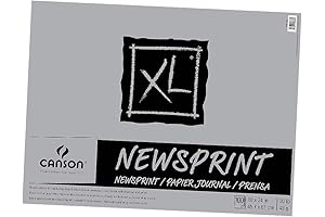 Canson Newsprint Paper for Artists and Students - 18 x 24 Inches...