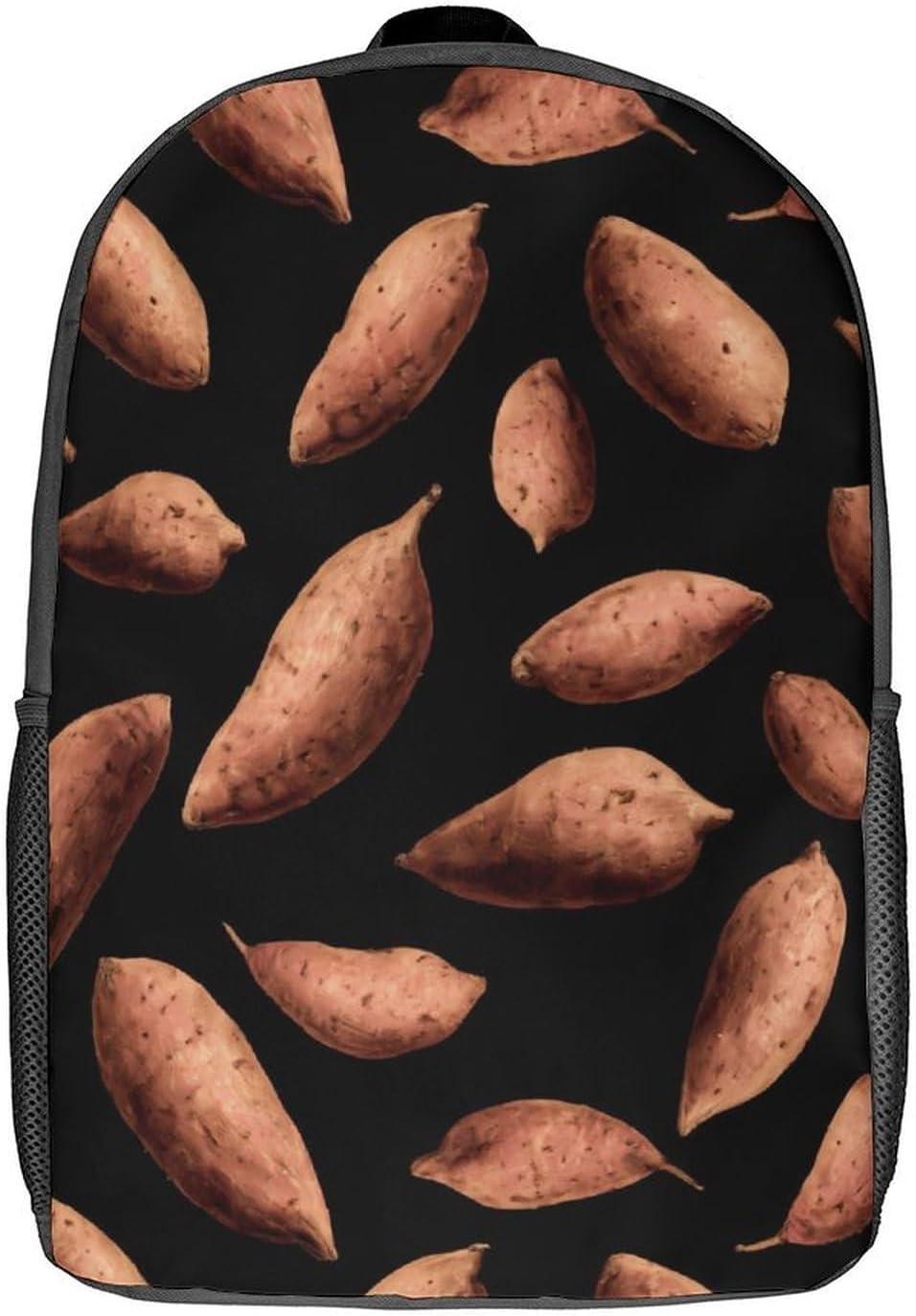 Sweet Potato Travel Backpack 17 Inch Casual Daypack Bag with Adjustable Shoulder Straps