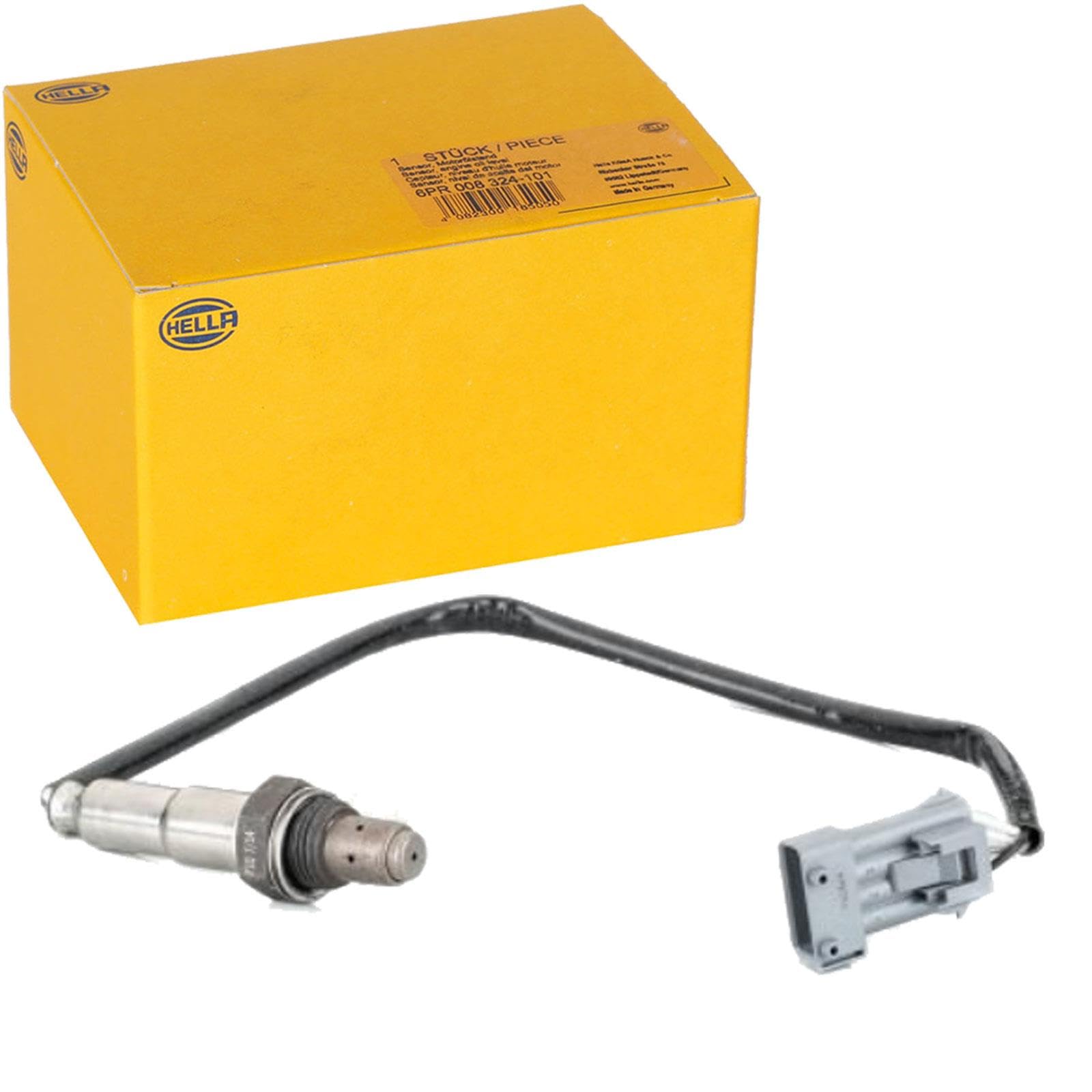 HELLA 6Pa 358 103-281 Sonde Lambda - 4Pôle - Câble: 390Mm | Compatible avec: CITROËN BERLINGO / BERLINGO FIRST Großraumlimousine (MF_, GJK_, GFK_