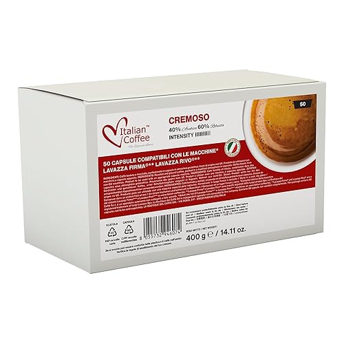 Miniatura 6 de Cápsulas de café italiano compatibles con máquinas RIVO (Ristretto, 50)