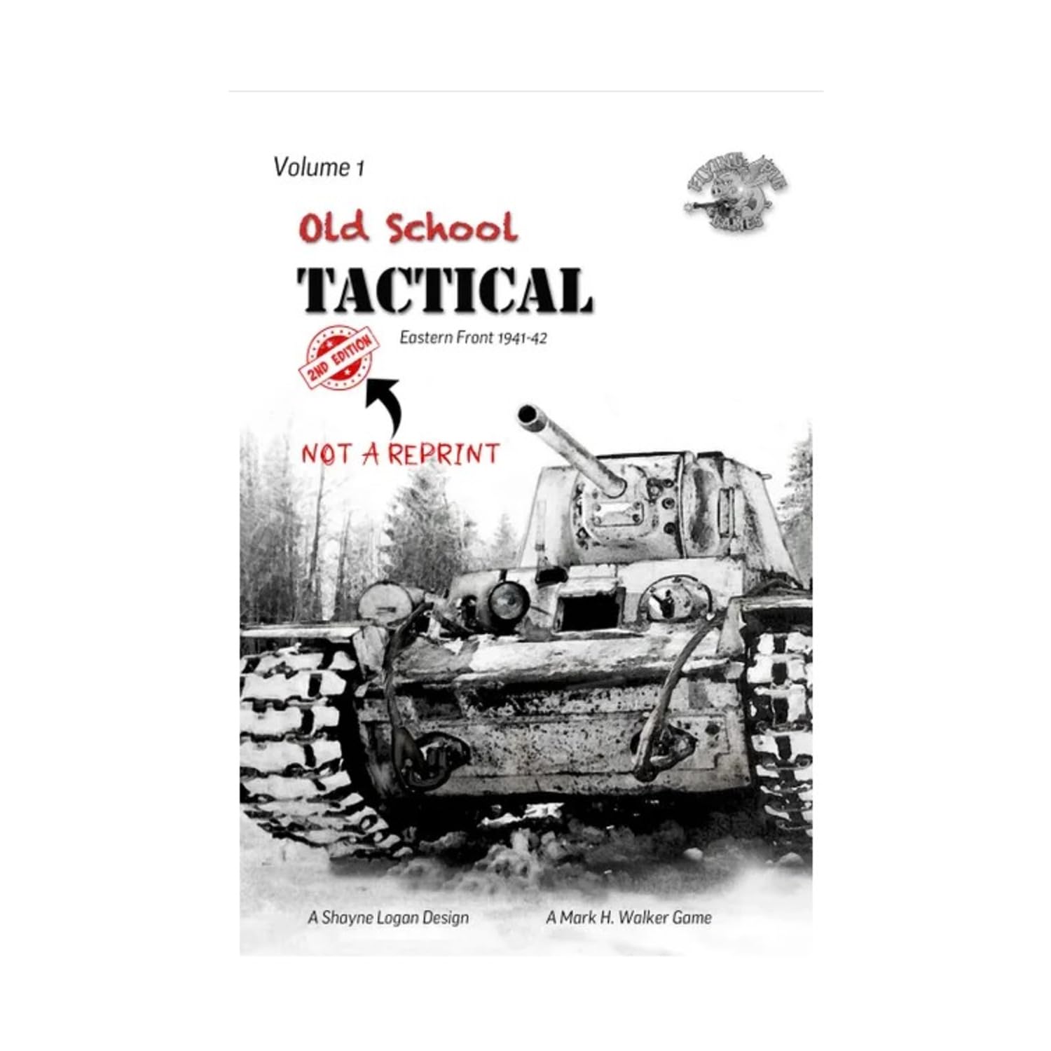 Old School Tactical Vol 1: Eastern Front 1941-42, 2nd Edition Board Game for Adults 18+