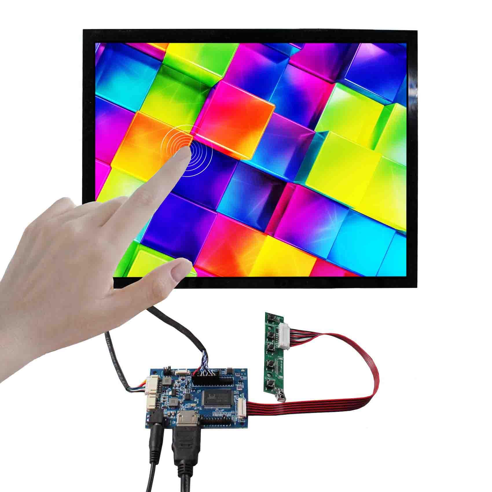 VSDISPLAY 10.4 Pollici IPS 1024x768 Luminos&agrave; 500ns Schermo