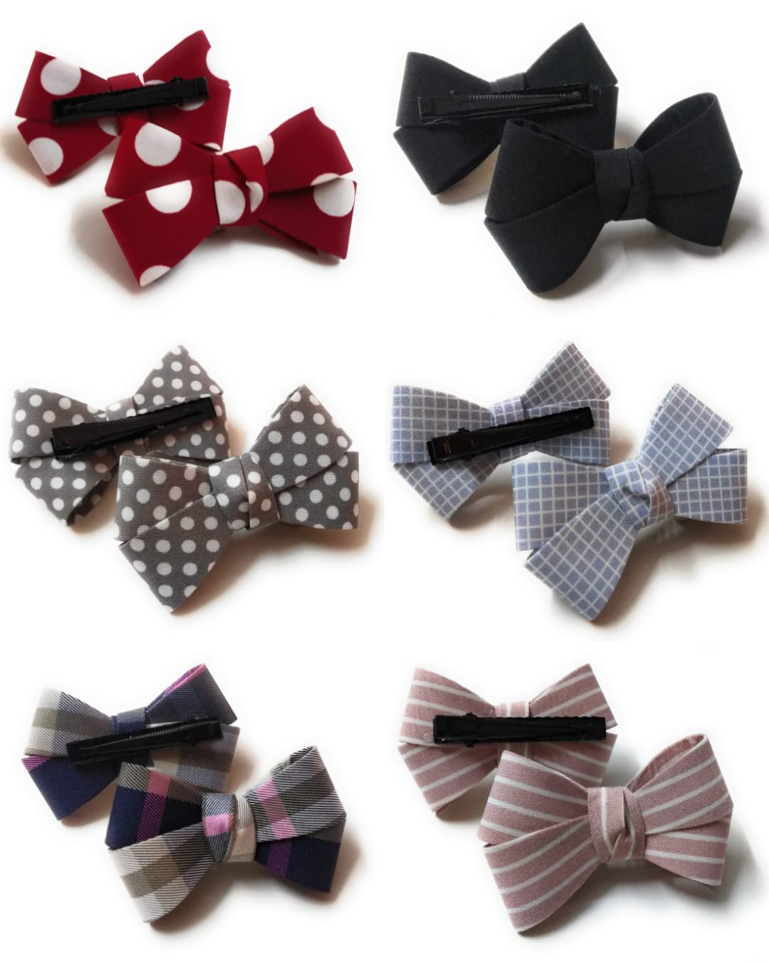 Moms Darling Stylish Hair Accessories | Hair Bows | Ribbon Bows with Alligator Clips | Hair Pins | Hair Clips For Toddlers |Kids | Baby | Girls | Women | Multicolor (Pack of 6) (B09JZXZPB7) Amazon Price History, Amazon Price Tracker
