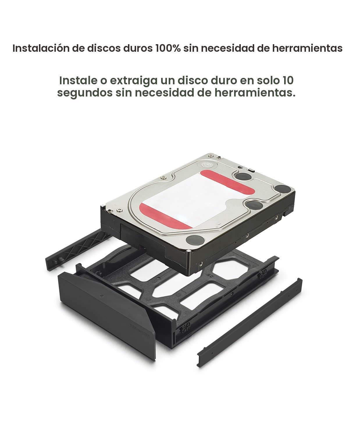 TERRAMASTER F4-424 Pro NAS Almacenamiento - 4 Bahías, CPU Core i3-N305 8 Núcleos y 8 Hilos, 32GB RAM DDR5, Puerto 2.5GbE x 2, Almacenamiento Conectado a la Red de Máximo Rendimiento para Empresas