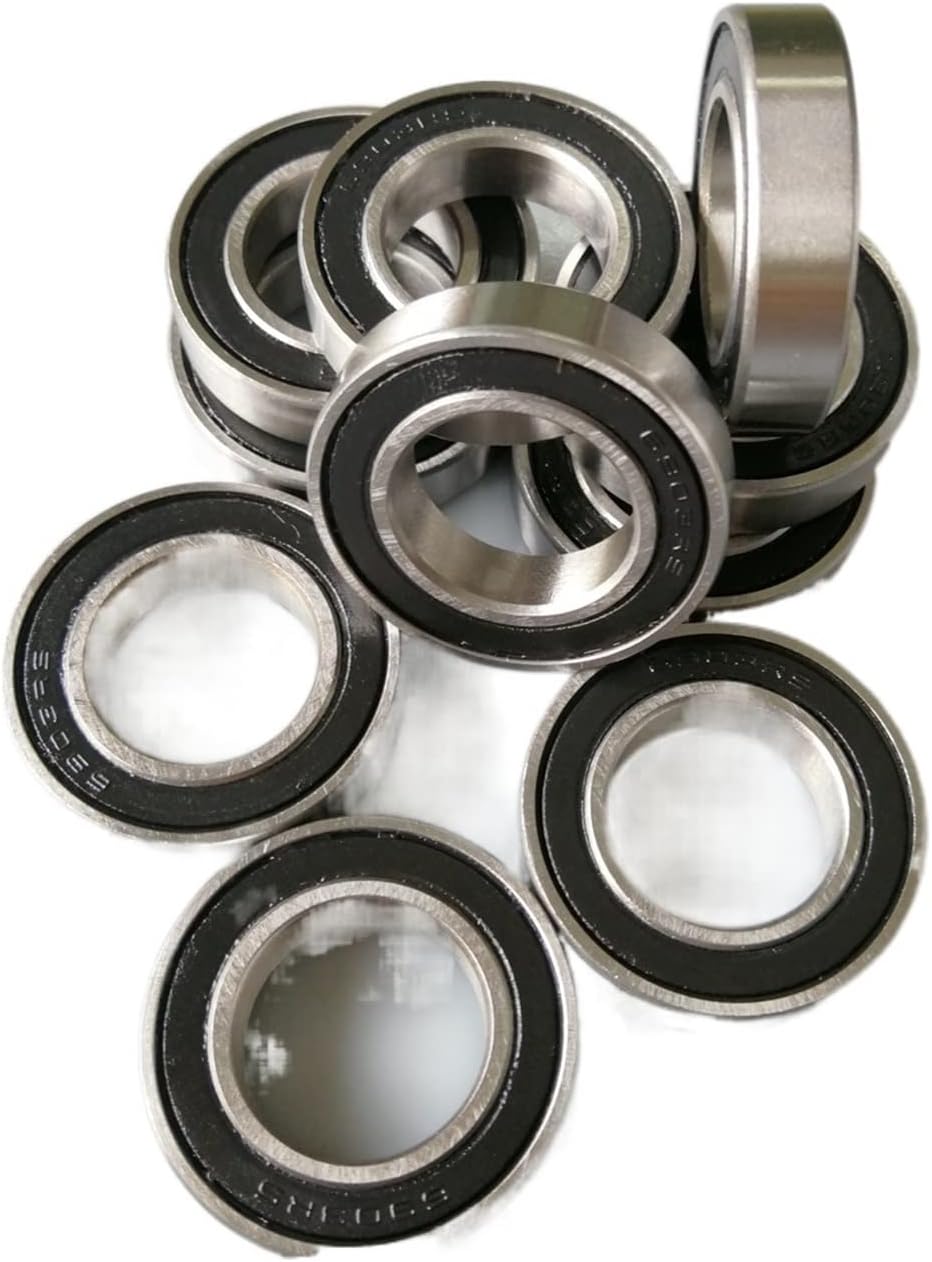 Youngran 2Pcs S6903-2RS Stainless Steel Hybrid Ceramic Bearing 17x30x7 mm for Bicycle Bottom Brackets 6903 Leisurely