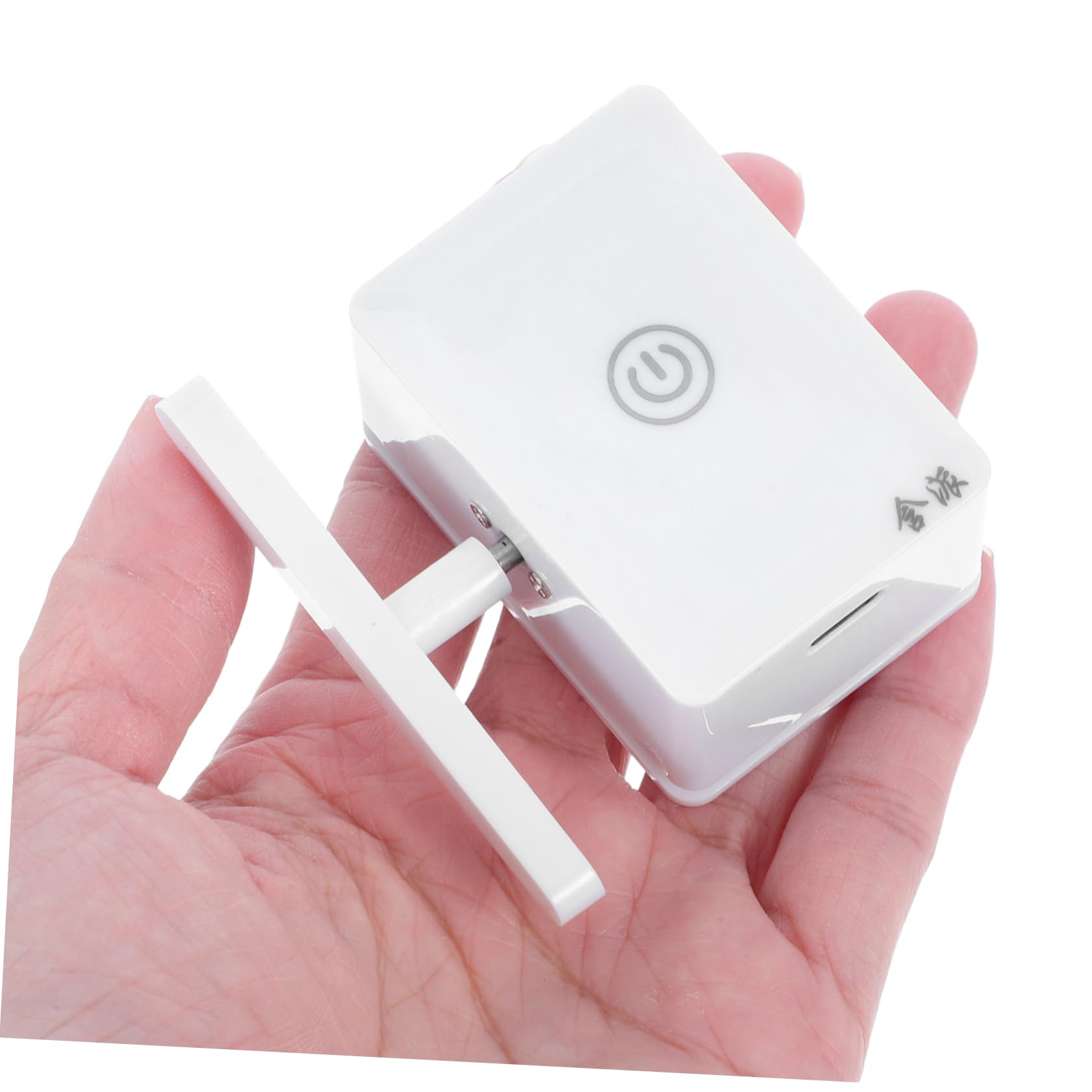 Operitacx Interruptor Inalambrico 12v para Luces y Lámparas, Pulsador Inalámbrico con Control Remoto, 2 Juegos, Abs, Recargable, para Hogares y Trabajo