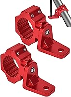 Vista 10 de Soporte de luz de látigo UTV y soporte de barra de luz, abrazadera de aleación de aluminio resistente para jaula enrollable de 1.75 a 2 pulgadas