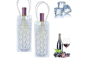 2 Pcs Wine Bottle Cooler, Reusable Wine Chiller Sleeves for Perfectly Chilled Wine