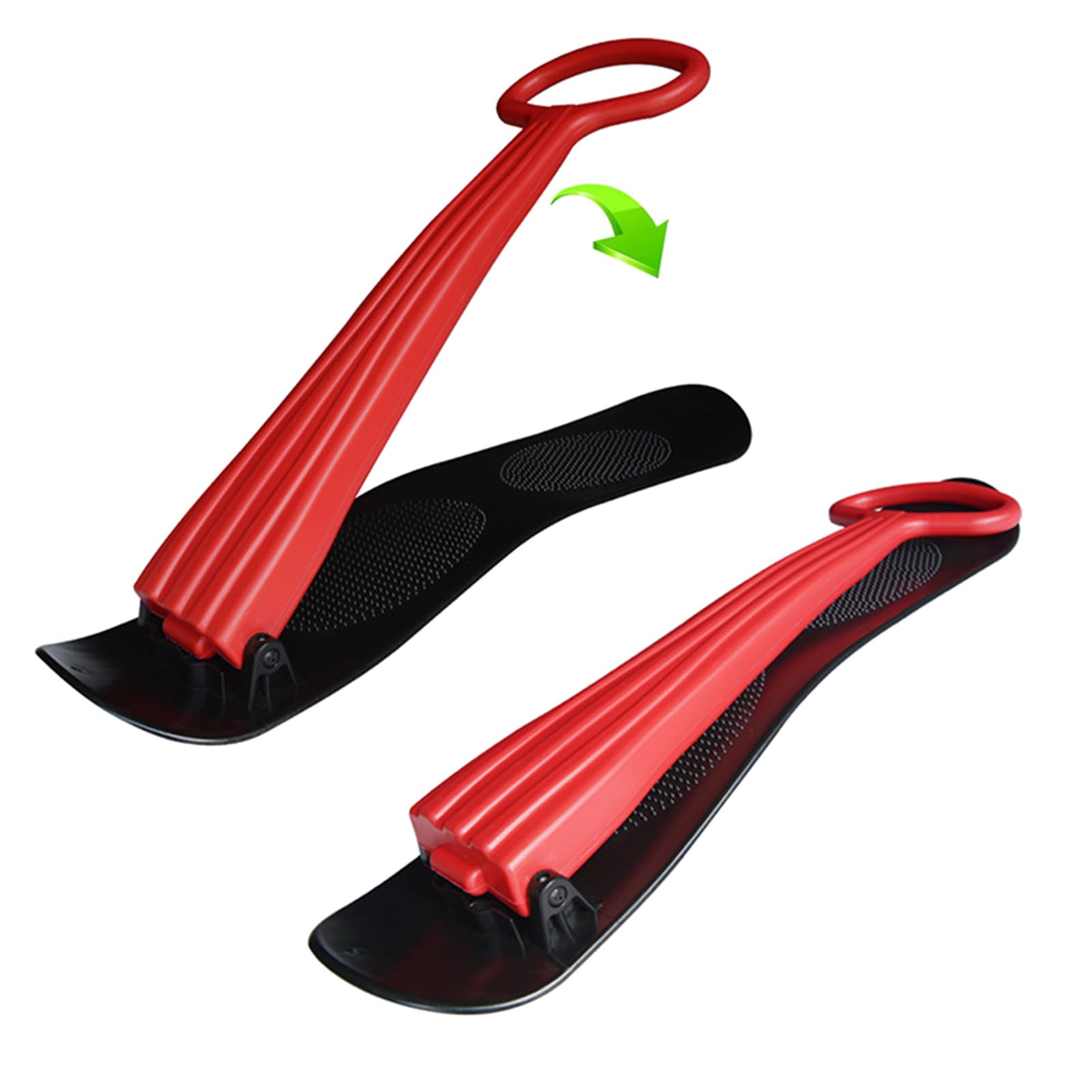 Luge de ski pliable portable et pliable pour l'hiver - Pour garçons et filles - Équipement de ski en plein air