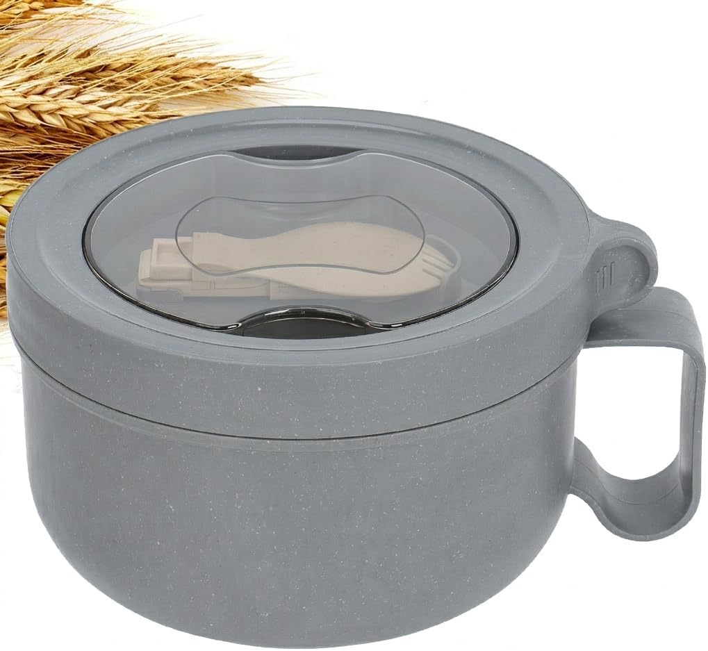 Microwave Soup Mugs,Microwave Ramen Bowl Sapphire Blue