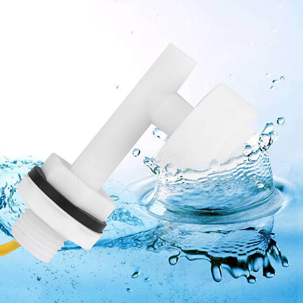 Interruttore a Galleggiante di Livello, 220 V Angolare a Destra Interruttore Galleggiante per L'acquario, Pompa, Auto, Barca, con Controller a Livello di Liquido, Basso Consumo