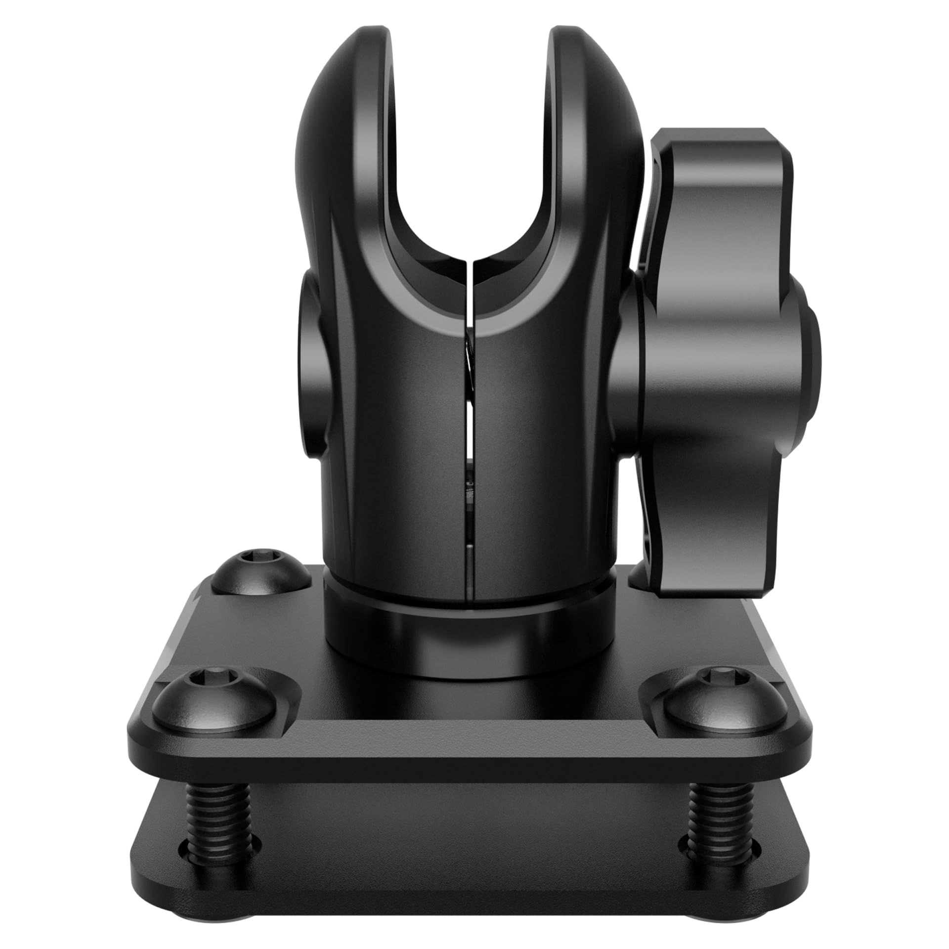 Tackform AMPS Short Reach Adapter - 20mm Aluminum Ball Socket | 4-Hole Drill Base | Mount to Dash, AMPS, Grid Brackets | with Hardware | NOT for 1" B Size Systems