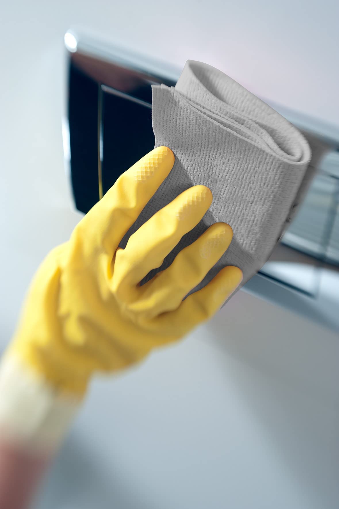 cubex professional Paños multiusos PVAmicro de microfibra para una limpieza 100 % segura y eficaz (Inox, 10 paños)