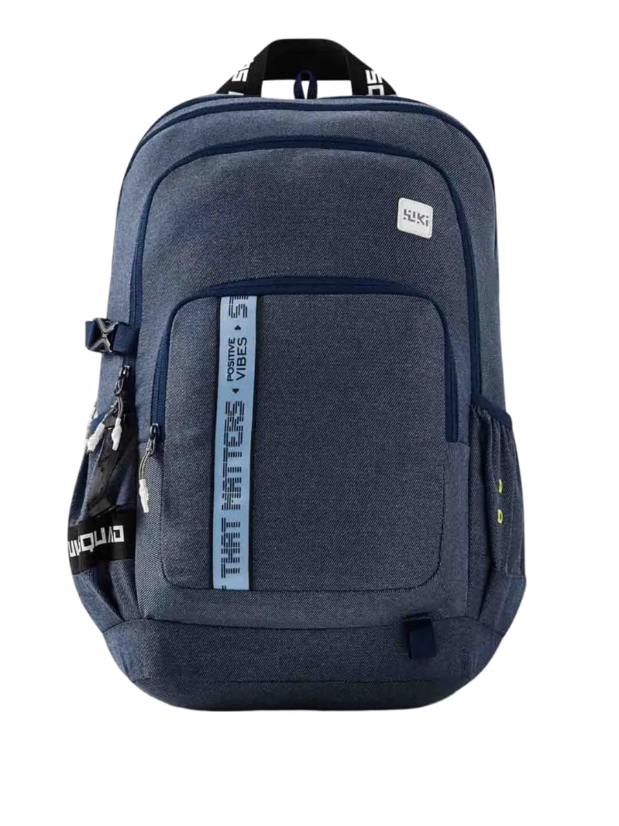 WildcraftWIKI Squad 4 5 Compartment Backpack 40 L (Twill Navy)