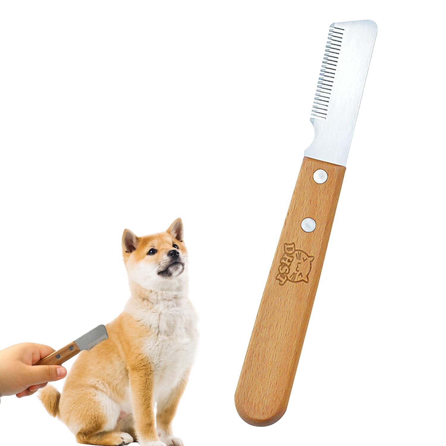 Amazon | nalaina ペットコーム トリミングナイフ 毛玉取り ムダ毛取り