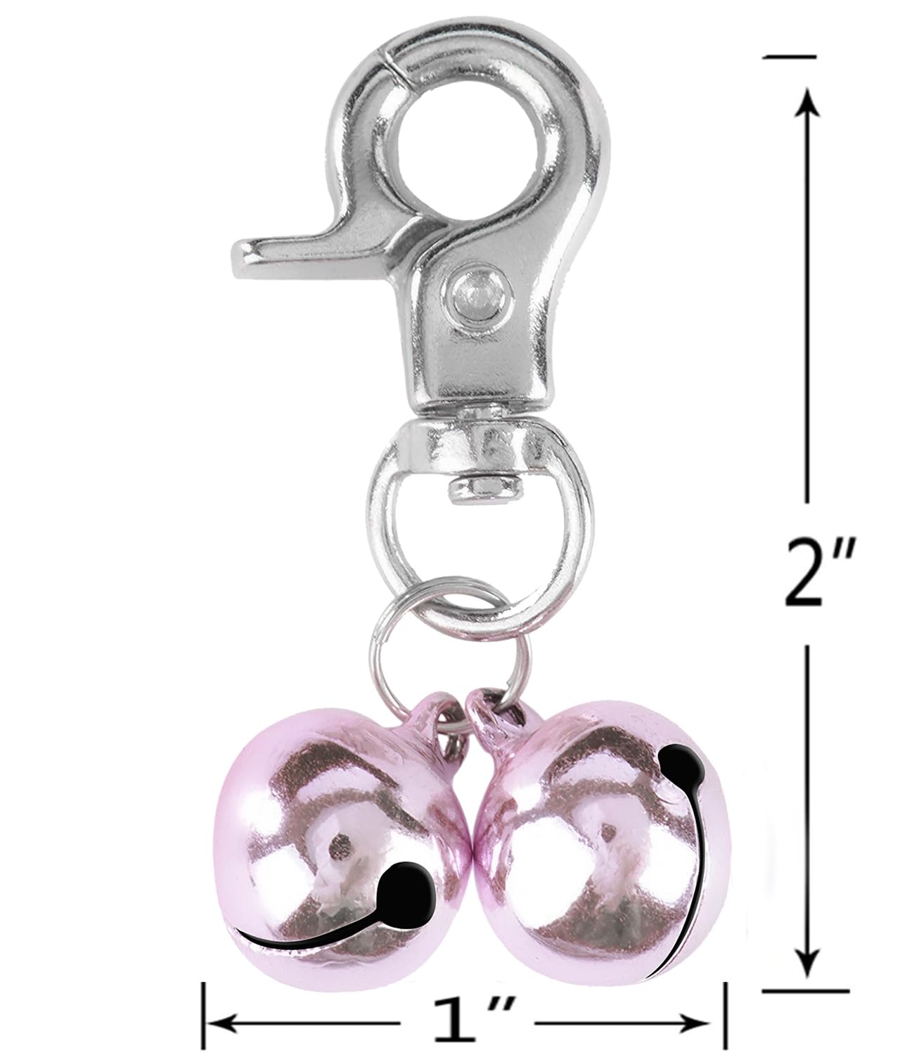 EXPAWLORER 2 Pack Cat Bell, Dog & Cat Collar Bell Loud - Image 2
