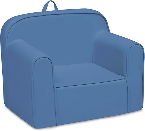 Miniatura 95 de Delta Children Cozee - Silla para niños de 18 meses en adelante, terciopelo de visón gris Terciopelo de visón gris,Azul,Gris