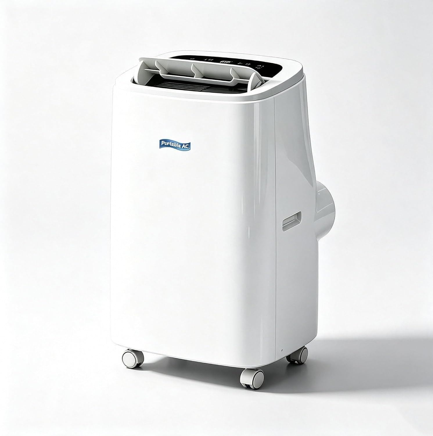 Condizionatore d'aria portatile 14000 BTU riscaldamento e raffreddamento 2 in 1, deumidificatore mobile con ruote, potente aria condizionata autonoma, B+Hot & Cold 14000 BTU, B+Hot & Cold 14000 BTU