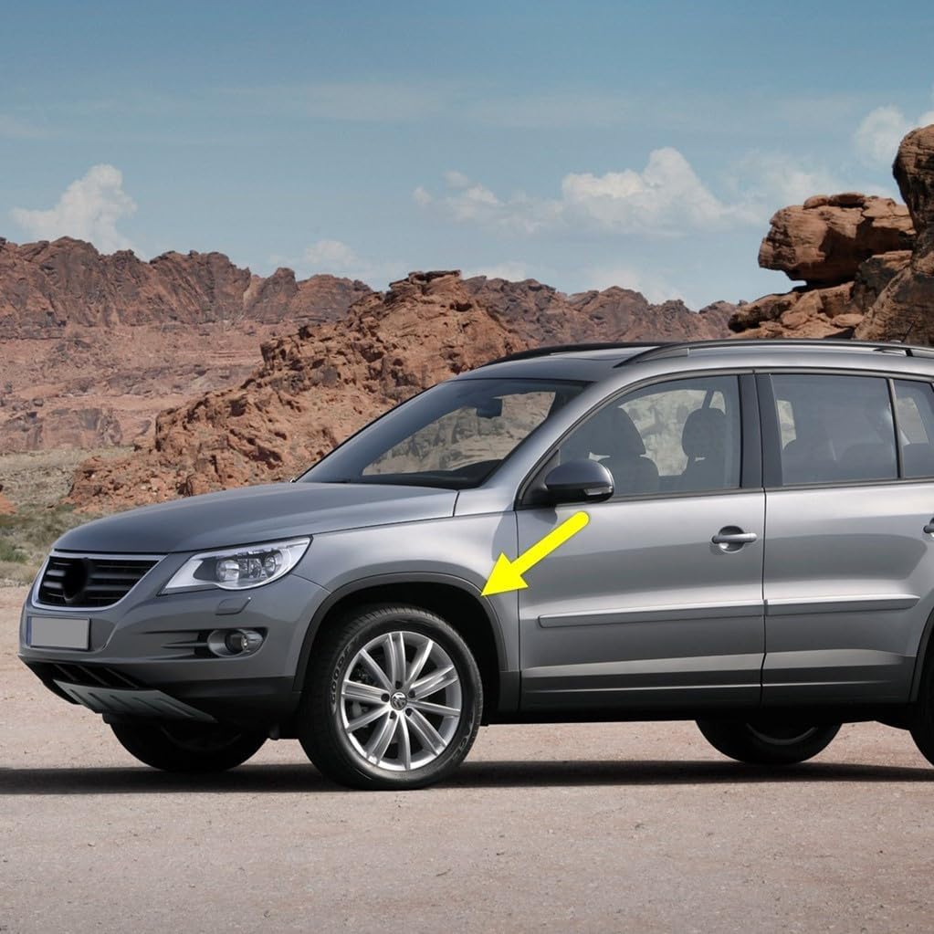 Sol Ön Çamurluk Dodik Plastik Çıta 5N0854731A VW Tiguan ile uyumlu 2008-2011