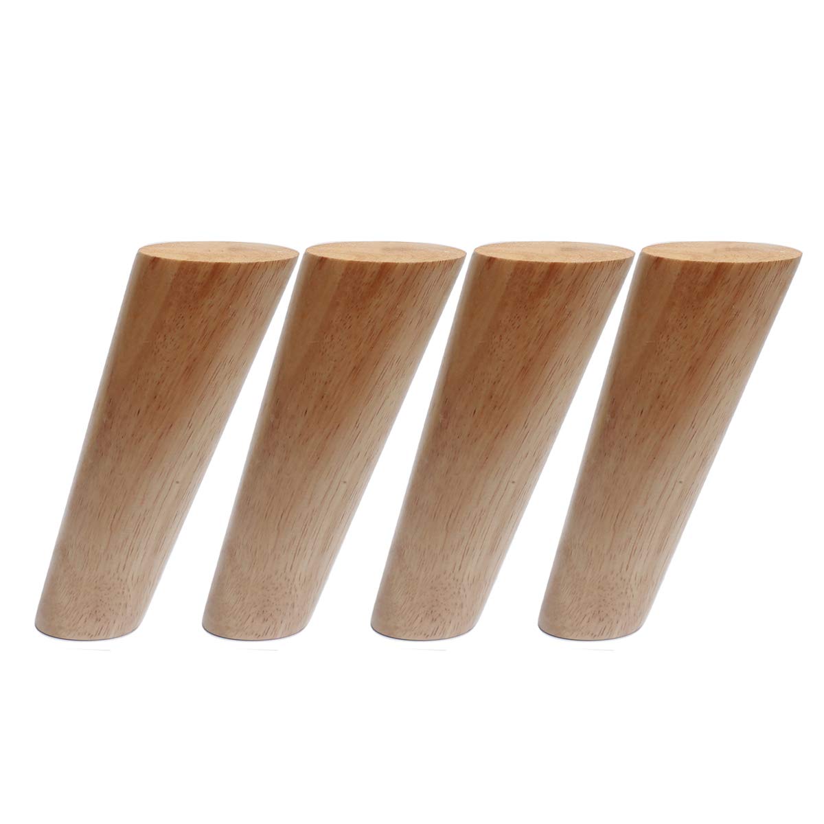 Buy Round Solid Wood Furniture Legs Sofa Replacement Legs Perfect for