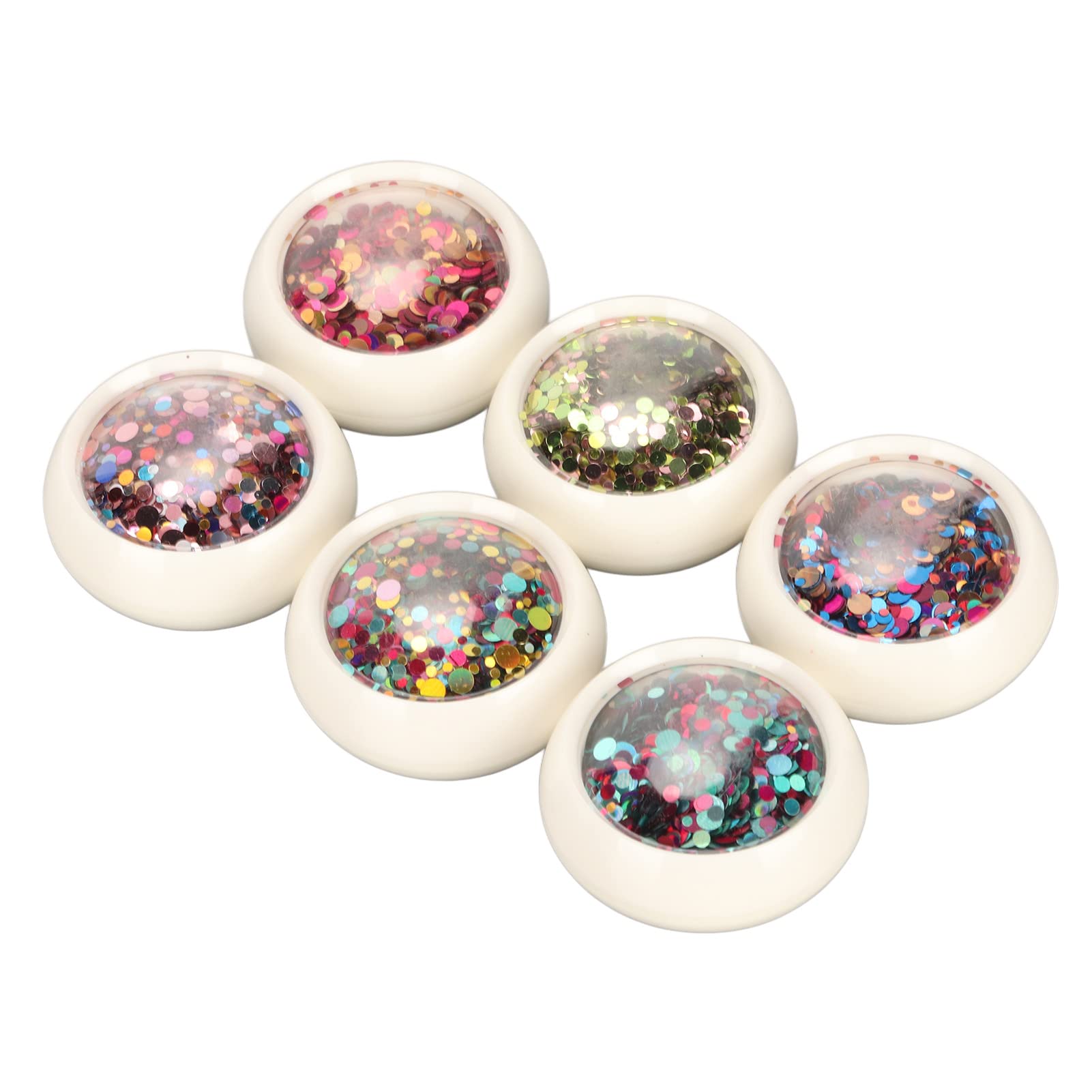 Nail Sequins Nail Art Glitter Round Fun ABS DIY Nail Art Decoration for Women