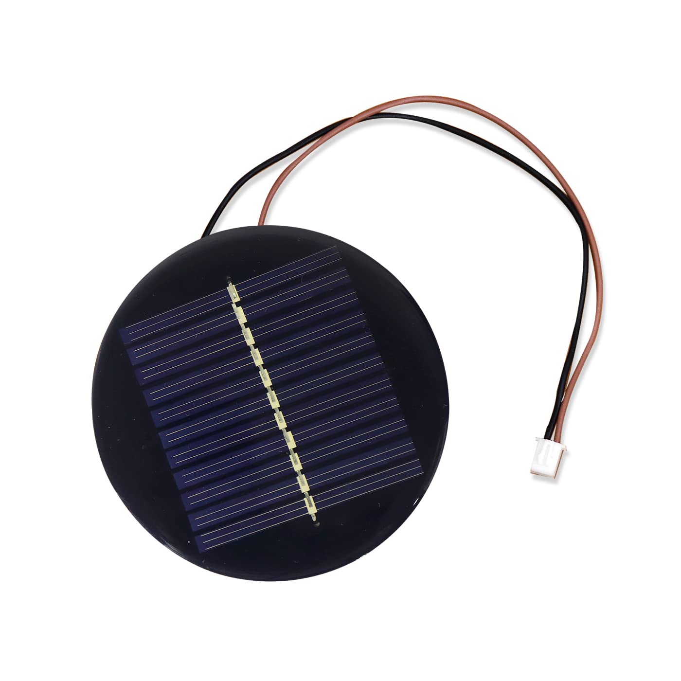 Electronic Spices 80mm Diameter 6v 80mah Circle Shape Polycrystalline Mini Epoxy Solar Panels With Jst Connector Pack of 10pcs-image-37