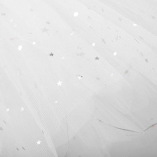 Miniatura 5 de Faldas de tutú de talla grande para mujer, pequeña bombilla de estrella de princesa con lentejuelas plisadas LED, falda de malla, falda de tul