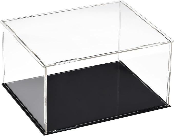 sourcing map Acrylic Clear Display Case Box Dustproof Protection ...