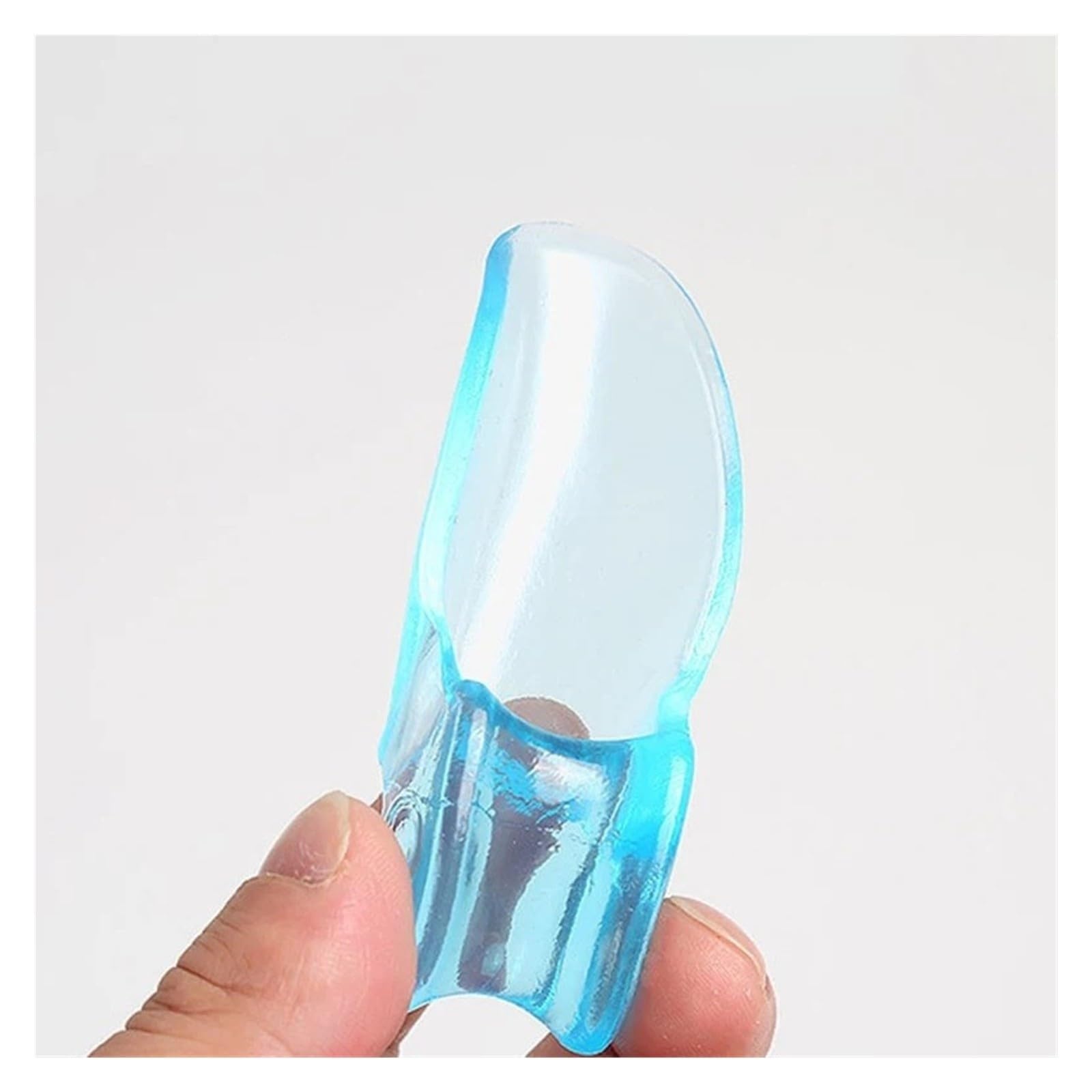2Pcs Silicone Toe Splitter Hallux Valgus Corrector Foot Bone Separator Manicure Tool