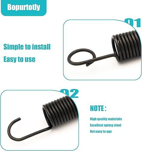 Miniatura 4 de 532196105 - Paquete de muelles de transmisión para repuesto Husqvarna Craftsman 196105 (2 unidades)