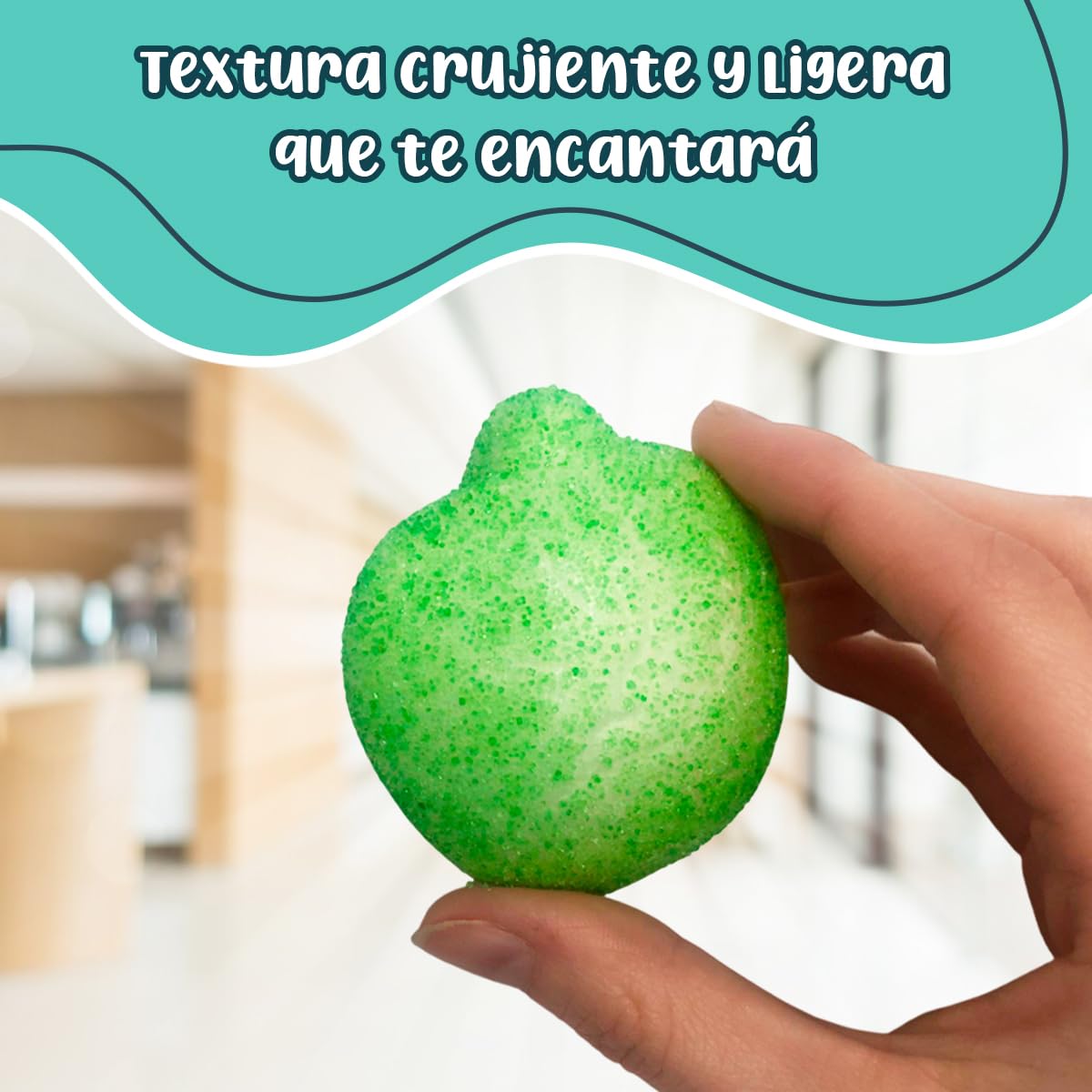 Alien Bites - Pack de 4 Bolsas de 50g de Chuches Liofilizadas - Gominolas Freeze Dried - Chuches para Cumpleaños, Regalos y Snacks - Sin Gluten (Pulpo, huevo, manzana, cola) (P1)