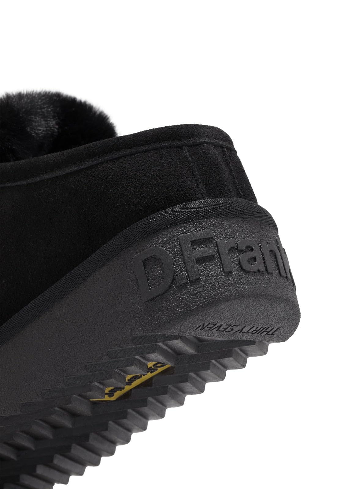 D.Franklin Chodaki Damskie Nordic Clog w kolorze czarnym - Buty Damskie - Moda Casual - Rozmiar (42) - Model nordic