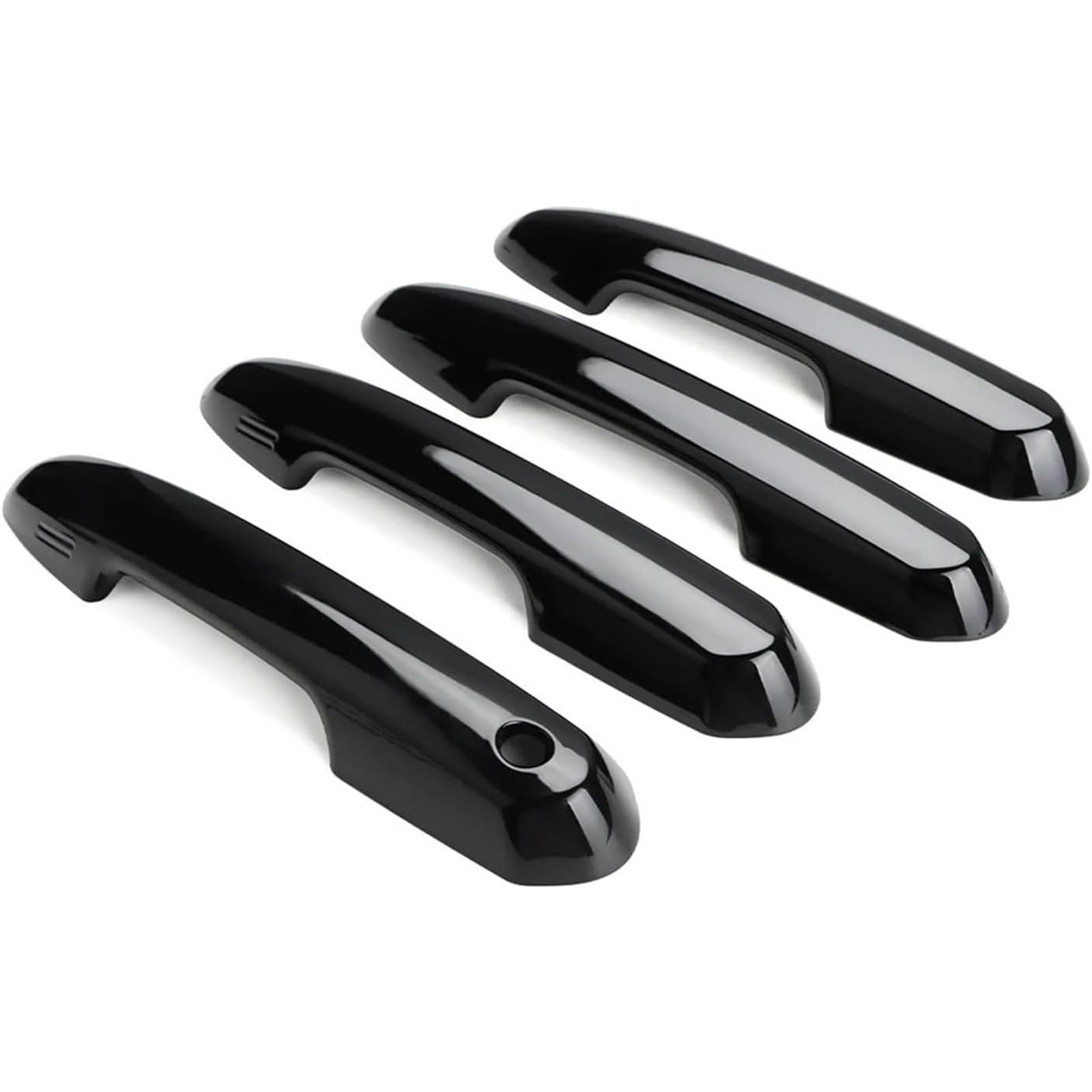 Glymzoi One Color Car Exterior Door Handles For Toyota For Highlander 2020-2024 For Rav4 2018-2025 Car Door Handle Trim Covers