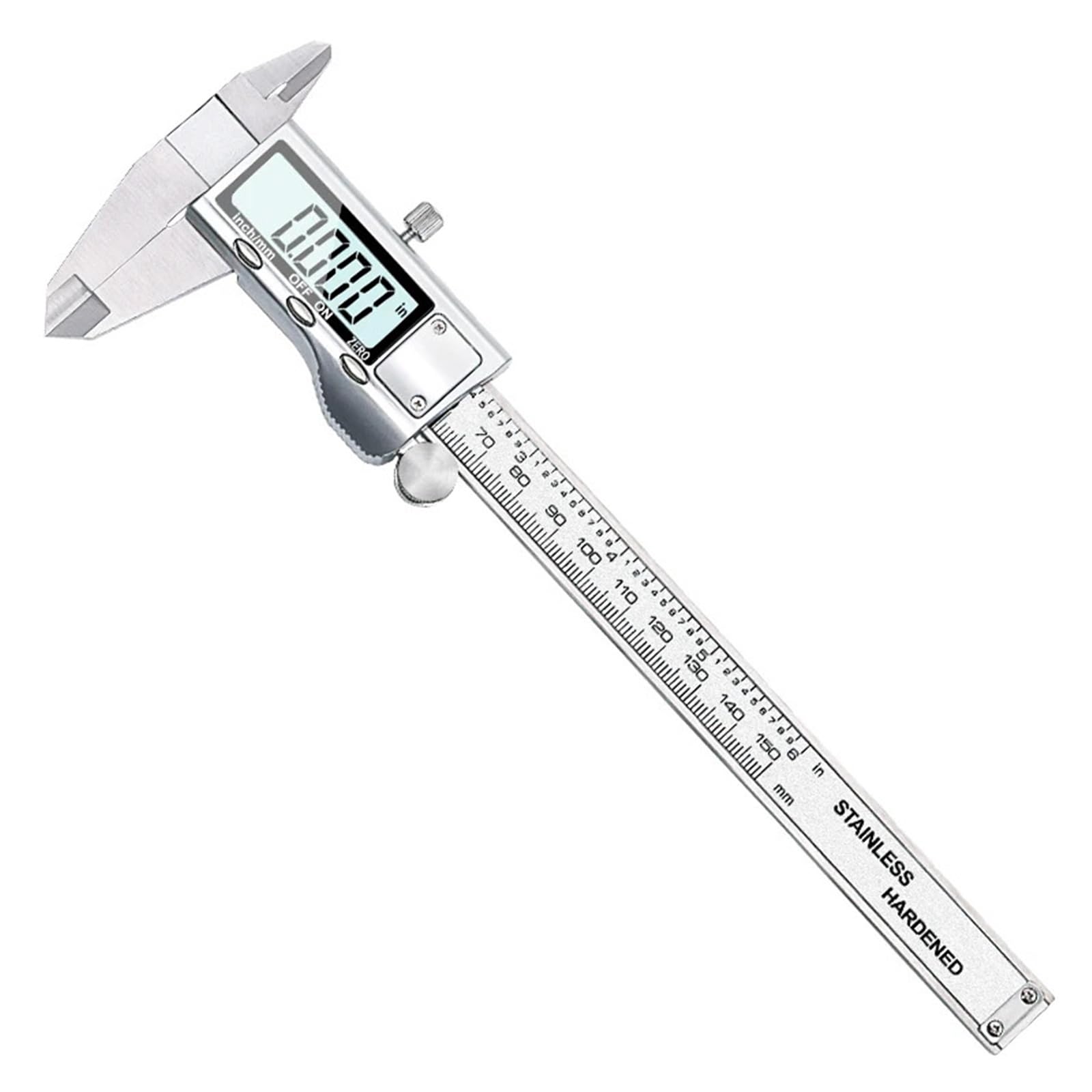 6-calowy 150 mm elektroniczny suwmiarka cyfrowa ze stali nierdzewnej metalowy mikrometr przyrząd pomiarowy