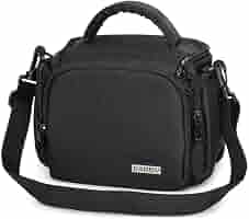 CRONOS compact shoulder BAG【BLACK】 Amazon.com : CADeN Compact Camera Shoulder Crossbody Bag Case