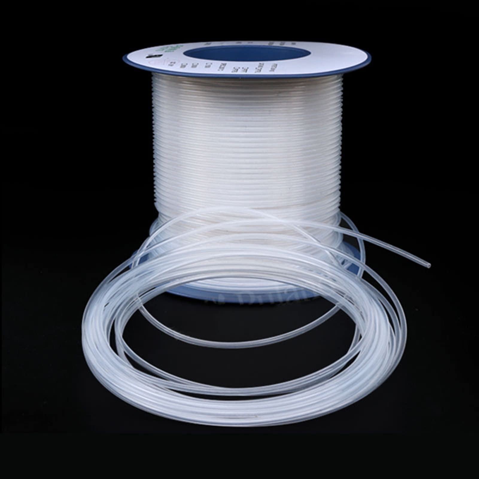 Lfang-Tubi Flessibili Chiaro Trasparente PTFE. Resistenza alla corrosione della Temperatura del Tubo isolata Tubo, A Prova di Pressione e antideflagrante(5Meters,6x8mm)