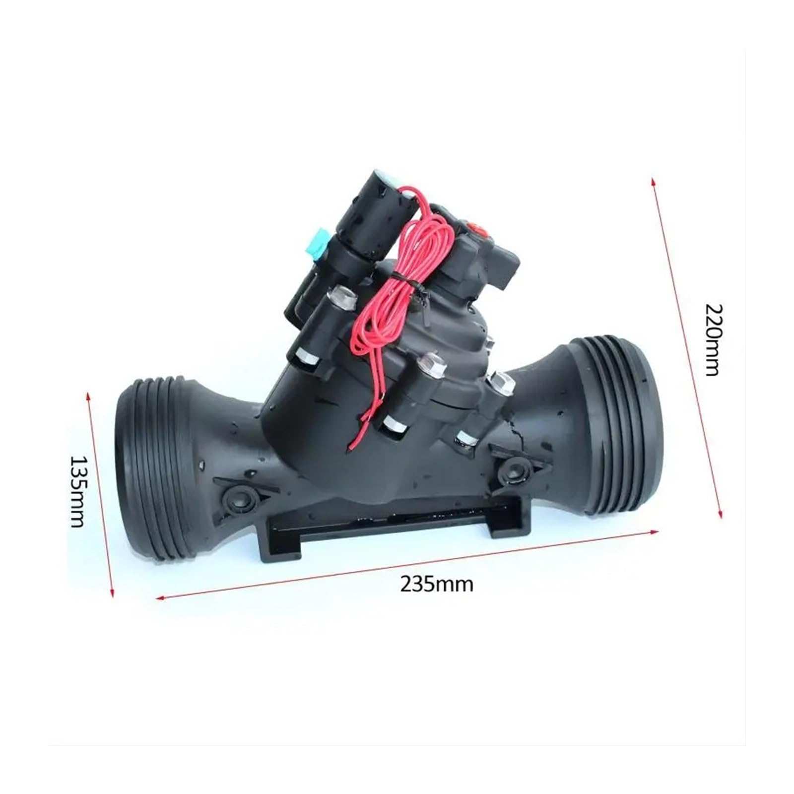 Electroválvula de riego de 2 Pulgadas, 220 V, 12 V, 24 V CC, con Enclavamiento y regulación de caudal for riego agrícola.(DC Latching)